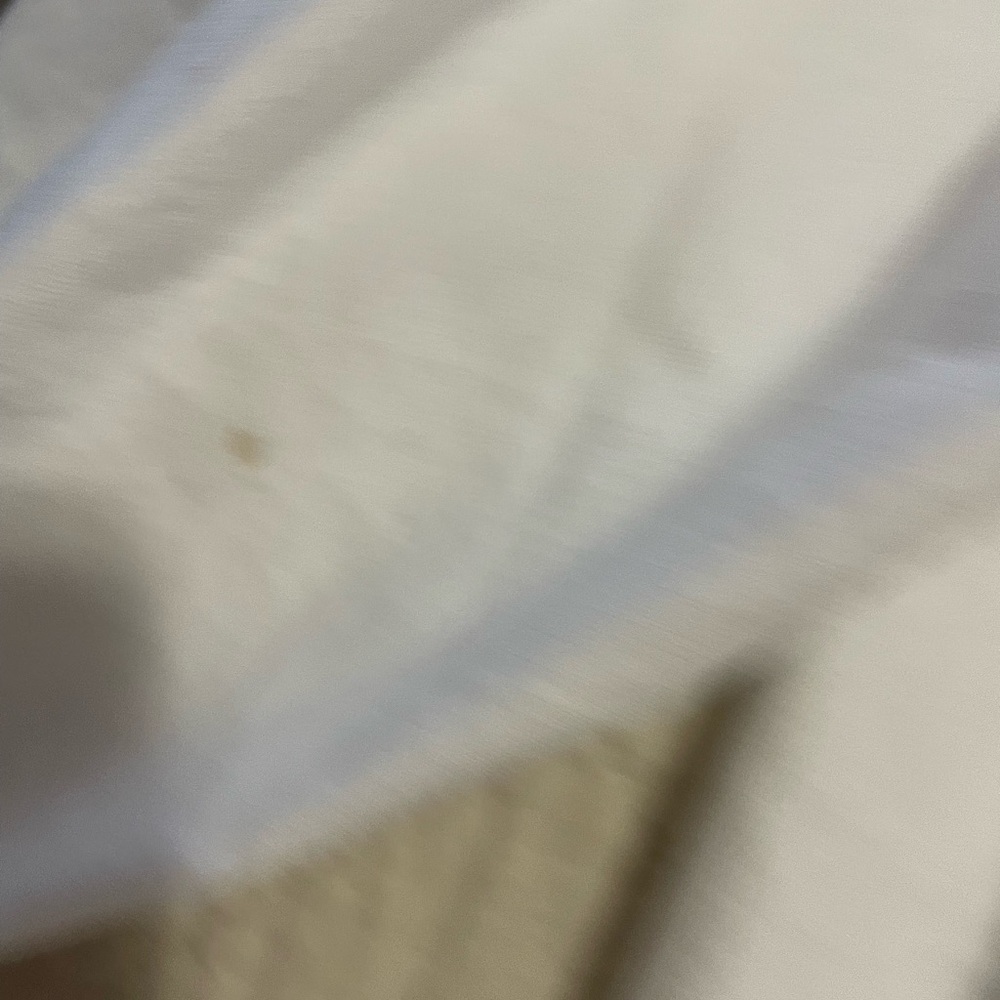 Lands' End Classic White Button Down Shirt - Picture 3 of 4